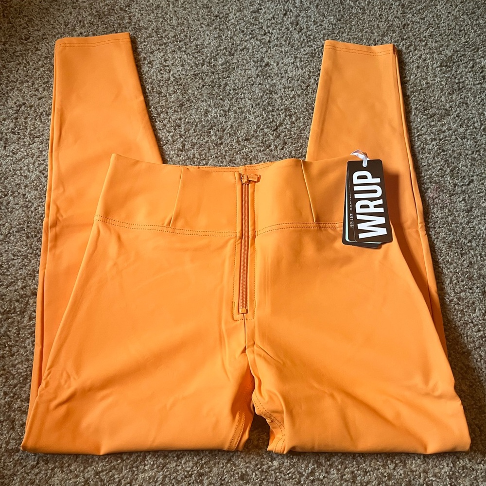 WRUP Faux Leather, High Waist Legging